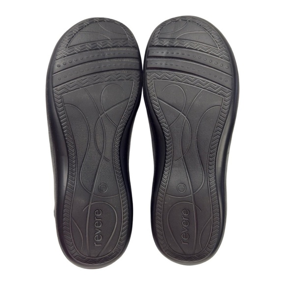 New Revere Petra Mary Jane Black Leather Size 10 - Picture 5 of 13